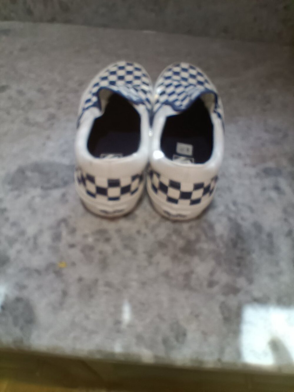 Checkered Vann's Off the Wa;; size 10 - Picture 4 of 6